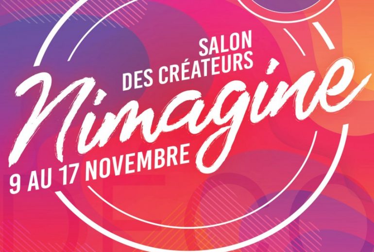affiche Nimagine 2019 salon des créateurs Parc Expo Nimes